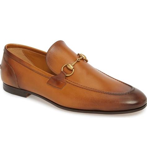 gucci loafers mens brown|gucci loafers men nordstrom.